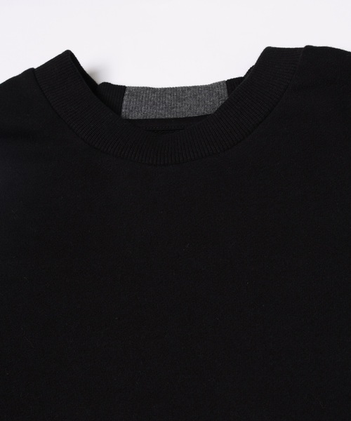 Dulcamara（ドゥルカマラ）の「カラーチップワイドSWトレーナー（スウェット・メンズ・ブラック/パープル/ブルー・0/1）」の12枚目の写真