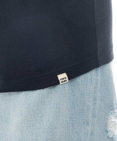 BILLABONG（ビラボン）の「【BILLABONG WOMENS/ビラボンウィメンズ】25SS SQUARE LOGO BOY FIT TEE/半袖バックプリントロゴTシャツ（Tシャツ/カットソー・レディース・ホワイト/ブラック/ホワイト系その他/ブルー系その他・MEDIUM）」の14枚目の写真