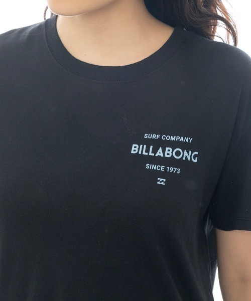 BILLABONG（ビラボン）の「【BILLABONG WOMENS/ビラボンウィメンズ】25SS SQUARE LOGO BOY FIT TEE/半袖バックプリントロゴTシャツ（Tシャツ/カットソー・レディース・ホワイト/ブラック/ホワイト系その他/ブルー系その他・MEDIUM）」の15枚目の写真