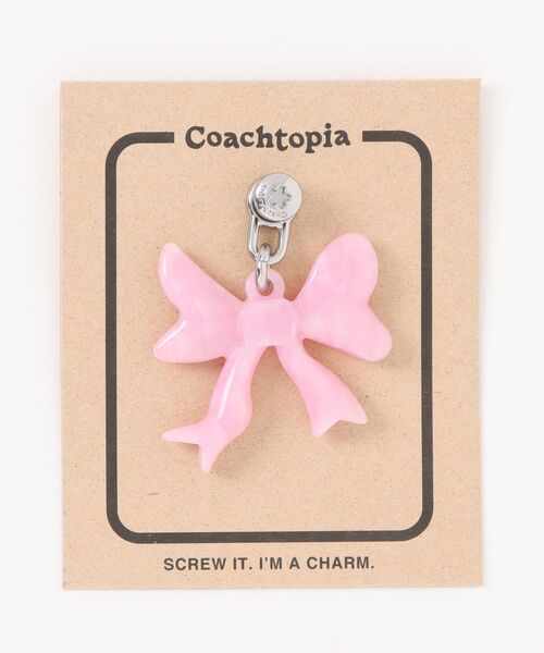 すぐ届く【COACH】ボウ バッグ チャーム 直営店ラッピング ボウ バッグ チャーム（チャーム）｜Coachtopia（コーチトピア