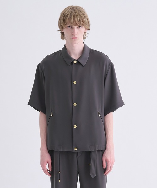 セール】別注 SHORT SLEEVE COACH JACKET（シャツ/ブラウス）｜CULLNI