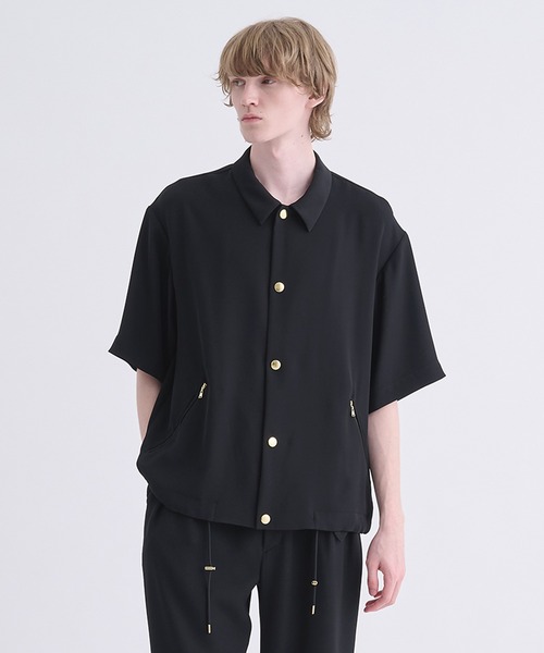 セール】別注 SHORT SLEEVE COACH JACKET（シャツ/ブラウス）｜CULLNI