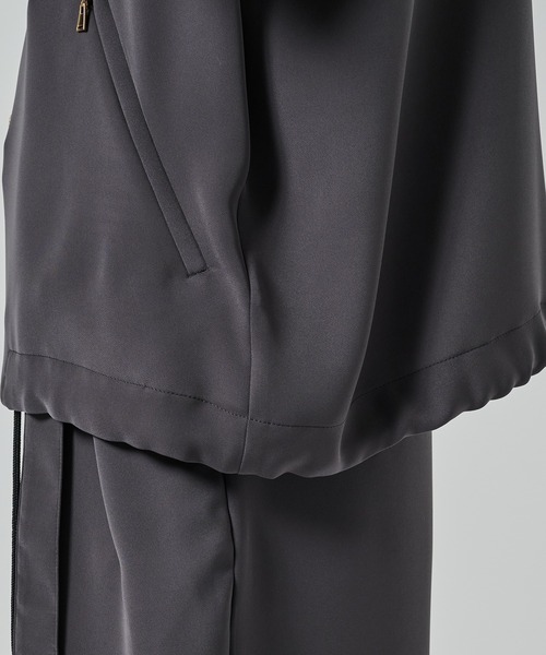 CULLNI(クルニ)の「別注 SHORT SLEEVE COACH JACKET(シャツ/ブラウス・メンズ・ダークグレー/ブラック・1/2)」の11枚目の写真