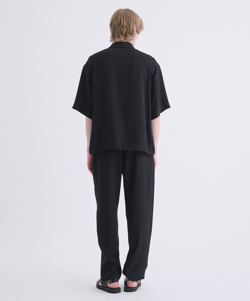 CULLNI(クルニ)の「【CULLNI】別注 SHORT SLEEVE COACH JACKET(シャツ/ブラウス・メンズ・ダークグレー/ブラック・1/2)」の18枚目の写真