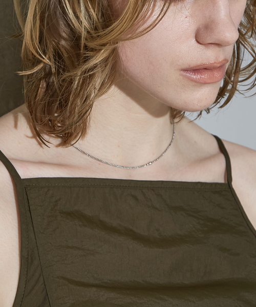 NOMINE（ノミネ）の「ギャザー キャミワンピース（ワンピース・レディース・ブラック/カーキ/オフホワイト・フリー）」の15枚目の写真