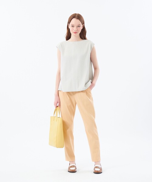 MACKINTOSH PHILOSOPHY（ﾏｯｷﾝﾄｯｼｭ ﾌｨﾛｿﾌｨｰ）の「【2025年春夏モデル】DRY OXFORD ブラウス（シャツ/ブラウス・レディース・ベージュ/ダークネイビー/オフホワイト/チャコールグレー/グレー系その他/カーキ・36/38/34）」の16枚目の写真