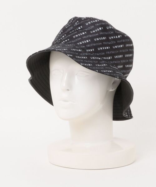 FRUIT OF THE LOOM(フルーツオブザルーム)の「FTL REVERSIBLE BUCKET HAT / バケットハット リバーシブル / ユニセックス ジェンダーレス / 帽子(ハット・メンズ・ホワイト/ブラック・FREE)」の5枚目の写真