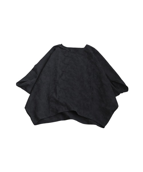 antiqua(アンティカ)の「変形ドルマントップス(Tシャツ/カットソー・レディース・ホワイト/ブラック・ONESIZE)」の14枚目の写真