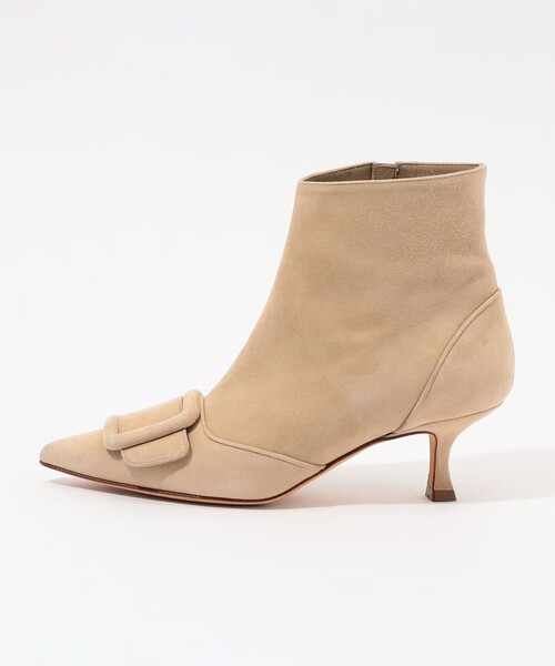 美品❣️マノロブラニク　ショートブーツ　☆サイズ36 Manolo Blahnik(マノロブラニク) ショートブーツ・ブーティ