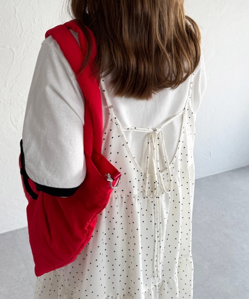 kutir(クティール)の「アソートリボンティアードミニキャミワンピース/チュニック(ワンピース・レディース・イエロー/ブラック系/レッド/グリーン/ホワイト系その他/ブルー/ブラック系その他/ブラック・FREE)」の14枚目の写真