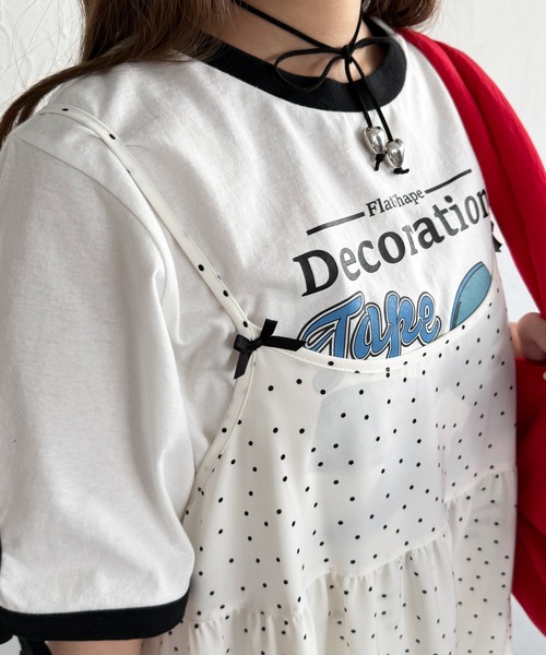 kutir(クティール)の「アソートリボンティアードミニキャミワンピース/チュニック(ワンピース・レディース・イエロー/ブラック系/レッド/グリーン/ホワイト系その他/ブルー/ブラック系その他/ブラック・FREE)」の15枚目の写真