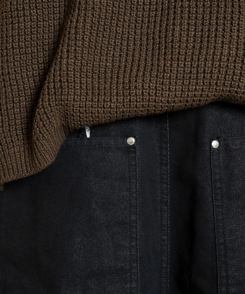 Forte（フォルテ）（フォルテ）の「Cut-off Wide Shorts/カットオフワイドショーツ/洗える（その他パンツ・メンズ・ブラック/オフホワイト・MEDIUM/LARGE）」の13枚目の写真