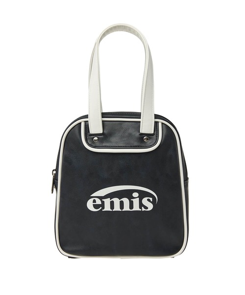 EMIS(イミス)の「VINTAGE SQUARE BOWLING BAG(トートバッグ・レディース・ブラック・FREE)」の2枚目の写真