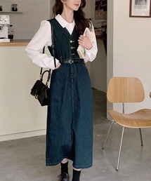 デニムワンピース セット