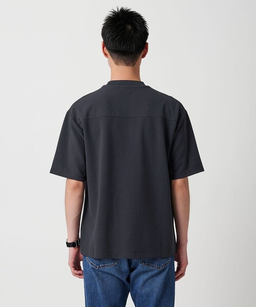 green label relaxing(グリーンレーベルリラクシング)の「【WEB限定】JUST fit アムンゼン ファンクション 半袖 Tシャツ(Tシャツ/カットソー・メンズ・ブラック/ネイビー/ライトグレー・XL/S/M/L)」の9枚目の写真