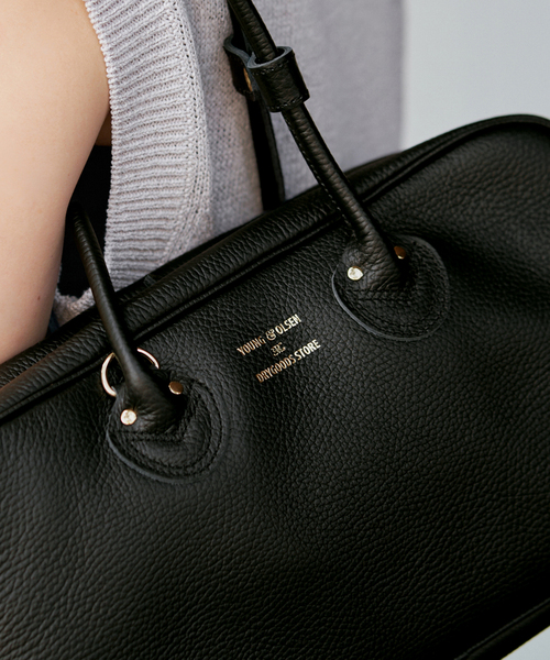 セール】YOUNG&OLSEN/ヤングアンドオルセン EMBOSSED LEATHER M