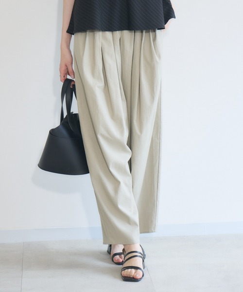 Paradise Picnic（パラダイスピクニック）の「cloche  UVストレッチウオッシャブルパンツ（その他パンツ・レディース・ベージュ/チャコールグレー/ブルー・FREE）」の2枚目の写真