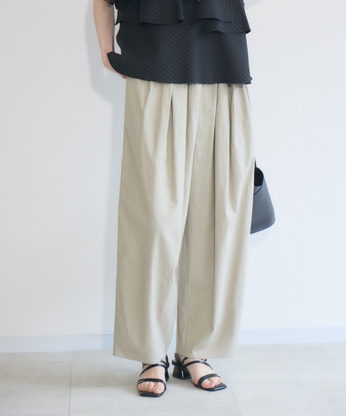 Paradise Picnic（パラダイスピクニック）の「cloche  UVストレッチウオッシャブルパンツ（その他パンツ・レディース・ベージュ/チャコールグレー/ブルー・FREE）」の19枚目の写真