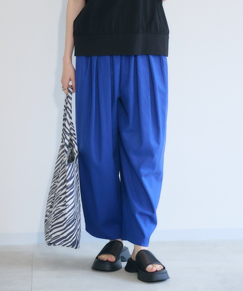 Paradise Picnic（パラダイスピクニック）の「cloche  UVストレッチウオッシャブルパンツ（その他パンツ・レディース・ベージュ/チャコールグレー/ブルー・FREE）」の4枚目の写真