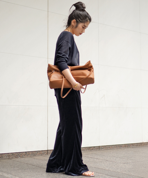 ベロアイージーパンツ（スラックス）｜EVERYDAY I LIKE.（エヴリディ