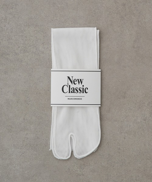 MARCOMONDE（マルコモンド）の「【MARCOMONDE】Tulle Tabi socks TB21P-001（ソックス/靴下・レディース・ホワイト/ピンク/パープル/ブラック・FREE）」の2枚目の写真