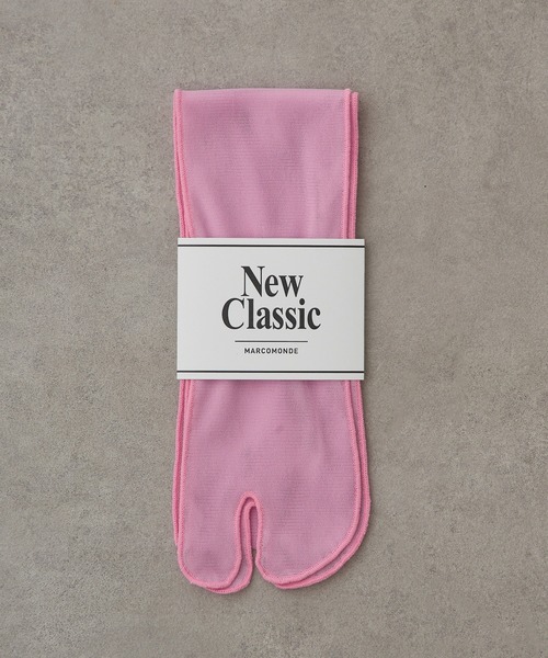 MARCOMONDE（マルコモンド）の「【MARCOMONDE】Tulle Tabi socks TB21P-001（ソックス/靴下・レディース・ホワイト/ピンク/パープル/ブラック・FREE）」の4枚目の写真