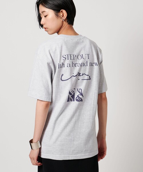 paymoneytomypainTシャツ セール】＜pinmyself×CITEN＞グラフィックTシャツライトグレー