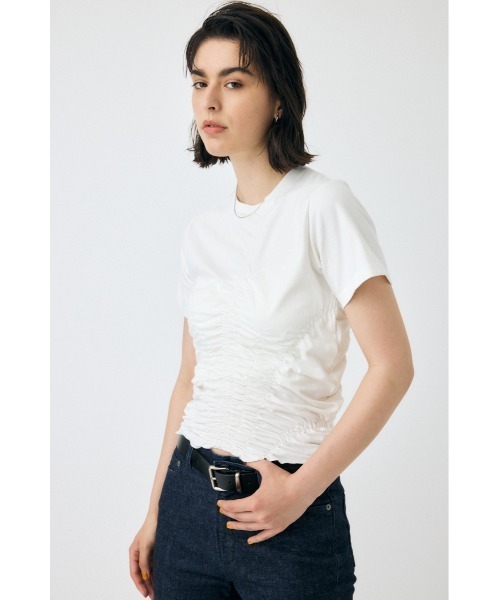 トップス maaaa セール】GATHER CUT トップス（Tシャツ/カットソー）｜MOUSSY