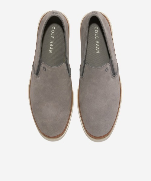 COLE HAAN(コールハーン)の「グランドプロ ストローポイント ツインゴア mens(スリッポン・メンズ・グレー・7.5/8/8.5/9/9.5/7/10/10.5/11)」の5枚目の写真