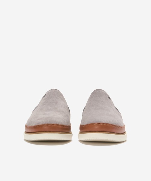 COLE HAAN(コールハーン)の「グランドプロ ストローポイント ツインゴア mens(スリッポン・メンズ・グレー・7.5/8/8.5/9/9.5/7/10/10.5/11)」の3枚目の写真