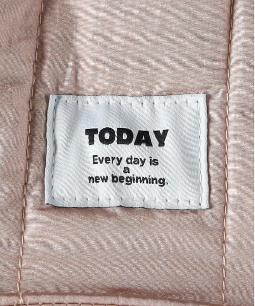 Right-on（ライトオン）の「【HONEYSUCKLE ROSE】キルティングトートバッグ（トートバッグ・レディース・ブラック/オフホワイト/ピンク・ONE SIZE）」の5枚目の写真