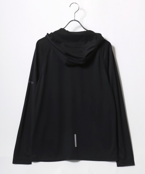 DISCUS（ディスカス）の「DISCUS/ディスカス UVカット 吸汗速乾 テック ワンポイントロゴ フルジップパーカーフーディー レディース メンズ（パーカー・メンズ・グレー系その他/ネイビー/スミクロ/グリーン系その他/ブルー系その他・M/L/LL）」の9枚目の写真