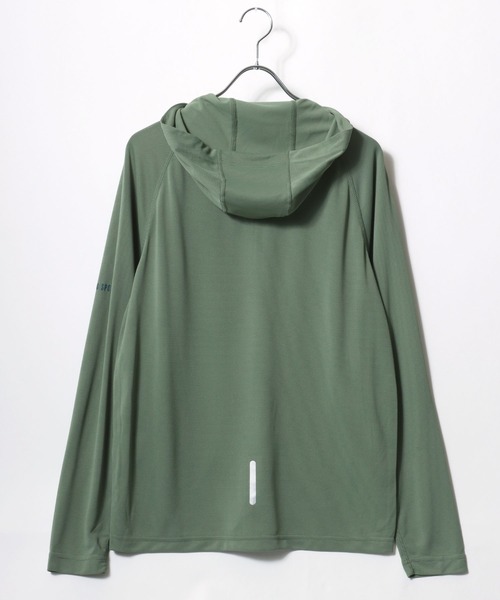 DISCUS（ディスカス）の「DISCUS/ディスカス UVカット 吸汗速乾 テック ワンポイントロゴ フルジップパーカーフーディー レディース メンズ（パーカー・メンズ・グレー系その他/ネイビー/スミクロ/グリーン系その他/ブルー系その他・M/L/LL）」の11枚目の写真
