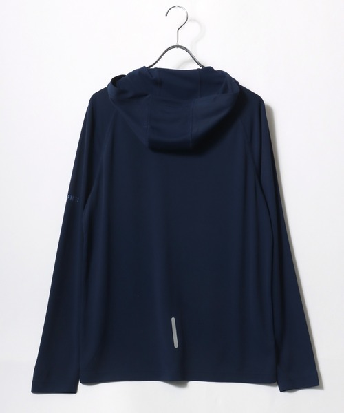 DISCUS（ディスカス）の「DISCUS/ディスカス UVカット 吸汗速乾 テック ワンポイントロゴ フルジップパーカーフーディー レディース メンズ（パーカー・メンズ・グレー系その他/ネイビー/スミクロ/グリーン系その他/ブルー系その他・M/L/LL）」の15枚目の写真