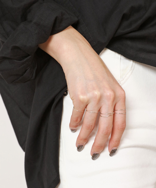 半額 50％OFFの通販 エデン】追加 オブ EDEN/ガーデン OF GARDEN MINIMAL WG RING アクセサリー