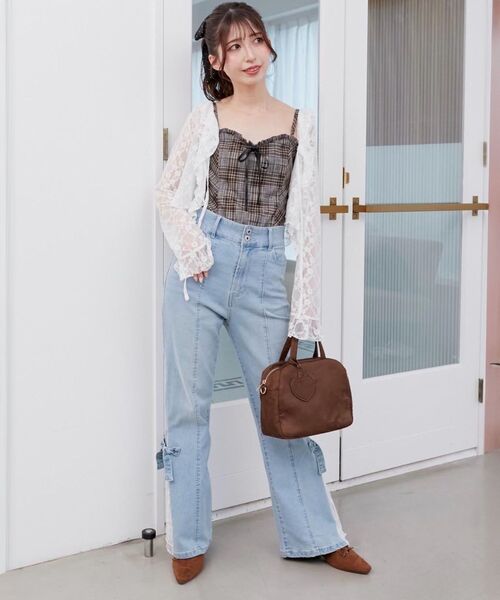 MAJESTIC LEGON(マジェスティックレゴン)の「ポインテッドリボンミュール(その他シューズ・レディース・ブラック/ブラック系その他/ブラウン/アイボリー・SMALL/MEDIUM/LARGE/X-LARGE)」の16枚目の写真