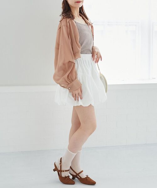 MAJESTIC LEGON(マジェスティックレゴン)の「ポインテッドリボンミュール(その他シューズ・レディース・ブラック/ブラック系その他/ブラウン/アイボリー・SMALL/MEDIUM/LARGE/X-LARGE)」の17枚目の写真