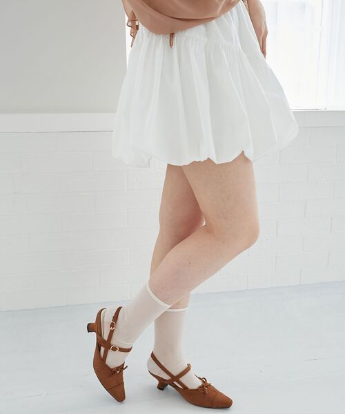 MAJESTIC LEGON(マジェスティックレゴン)の「ポインテッドリボンミュール(その他シューズ・レディース・ブラック/ブラック系その他/ブラウン/アイボリー・SMALL/MEDIUM/LARGE/X-LARGE)」の18枚目の写真