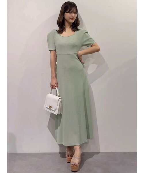 MERCURYDUO(マーキュリーデュオ)の「サイドレースアップカットワンピース(ワンピース・レディース・ミント/ネイビー/ブラック・SMALL/MEDIUM)」の19枚目の写真