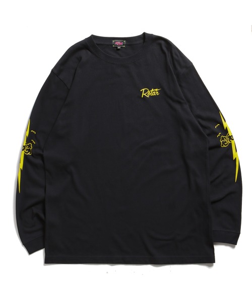 ROTAR(ローター)の「RT Ligtning LS Tee(Tシャツ/カットソー・メンズ・ホワイト/ブラック・X-LARGE/LARGE/MEDIUM/SMALL)」の5枚目の写真