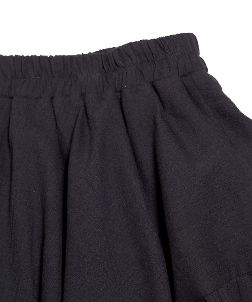 PUNYUS(プニュズ)の「アシンメトリーミニスカート(スカート・レディース・ブラック/ホワイト・1/2/3/4)」の17枚目の写真