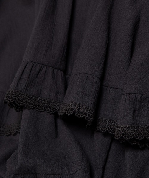 PUNYUS(プニュズ)の「アシンメトリーミニスカート(スカート・レディース・ブラック/ホワイト・1/2/3/4)」の20枚目の写真