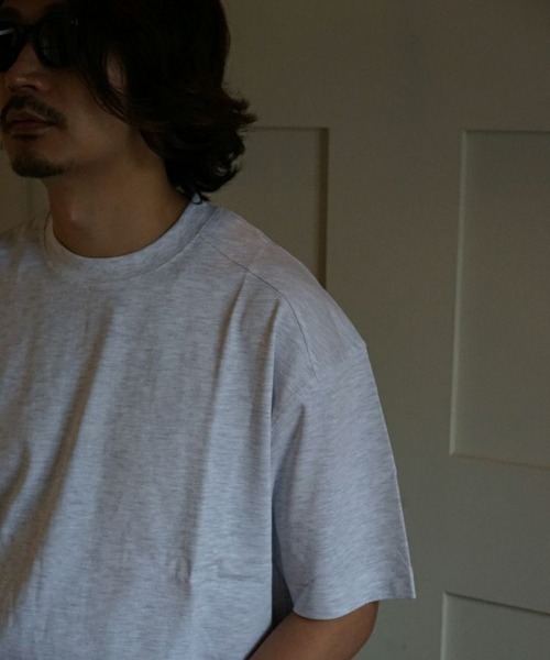 STYLISE（スタイライズ）の「【SYNQUE】THE T 01 ボックスシルエットTシャツ（Tシャツ/カットソー・メンズ・ホワイト/グリーン/ブラック/チャコール/ブルー/グレー/オレンジ・S/M）」の18枚目の写真