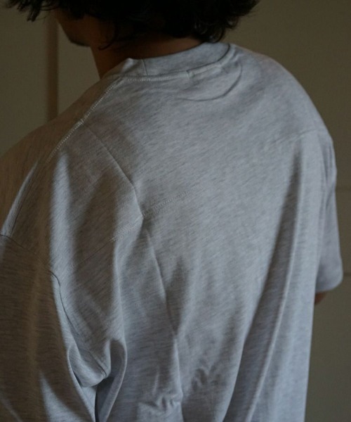 STYLISE（スタイライズ）の「【SYNQUE】THE T 01 ボックスシルエットTシャツ（Tシャツ/カットソー・メンズ・ホワイト/グリーン/ブラック/チャコール/ブルー/グレー/オレンジ・S/M）」の19枚目の写真