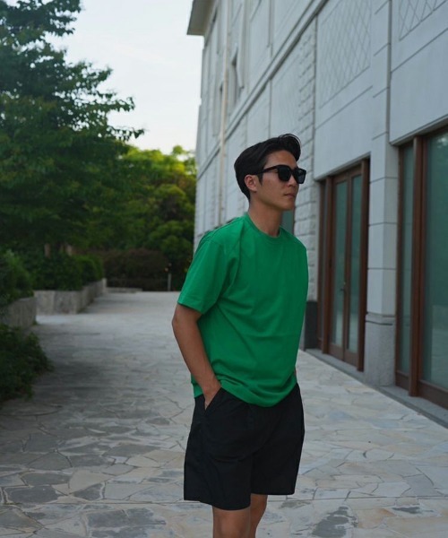 STYLISE（スタイライズ）の「【SYNQUE】THE T 01 ボックスシルエットTシャツ（Tシャツ/カットソー・メンズ・ホワイト/グリーン/ブラック/チャコール/ブルー/グレー/オレンジ・S/M）」の21枚目の写真