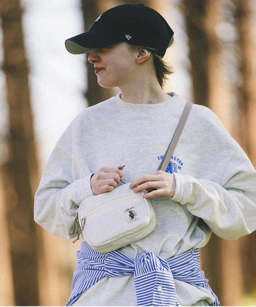 go slow caravan（ゴースローキャラバン）の「COBMASTER/コブマスター　7251CDX JERRYBELLY SHOULDER BAG（ショルダーバッグ・メンズ・ブラック/ホワイト系その他2/ラベンダー・FREE）」の4枚目の写真