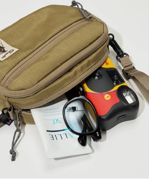 go slow caravan（ゴースローキャラバン）の「COBMASTER/コブマスター　7251CDX JERRYBELLY SHOULDER BAG（ショルダーバッグ・メンズ・ブラック/ホワイト系その他2/ラベンダー・FREE）」の8枚目の写真