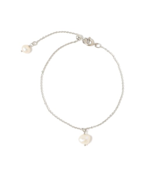 BEAMS BOY(ビームスボーイ)の「淡水パール スライド ブレスレット(ブレスレット・レディース・ゴールド/シルバー・ONE SIZE)」の1枚目の写真