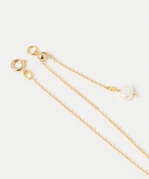 BEAMS BOY(ビームスボーイ)の「淡水パール スライド ブレスレット(ブレスレット・レディース・ゴールド/シルバー・ONE SIZE)」の6枚目の写真