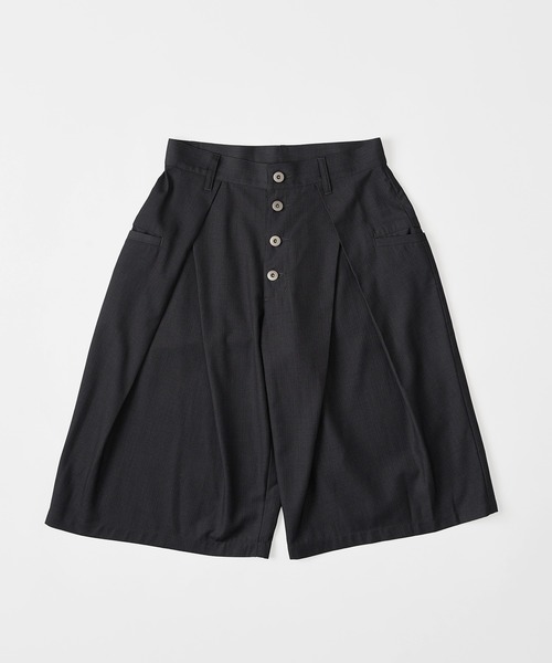 ASSORT CROSS TUCK BAGGY SHORTS / アソートクロスタックバギー